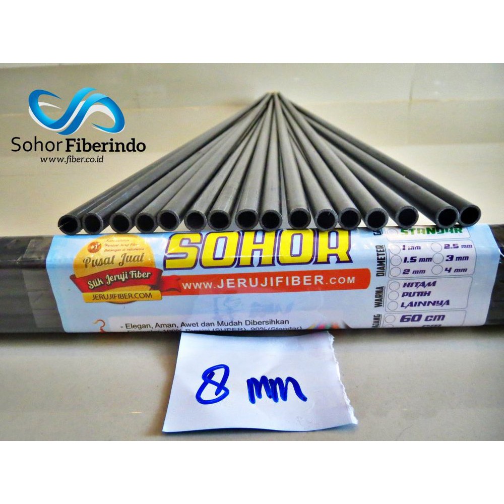 Shaft Fiber Anak Panah 8mm Shaft Arrow 8mm
