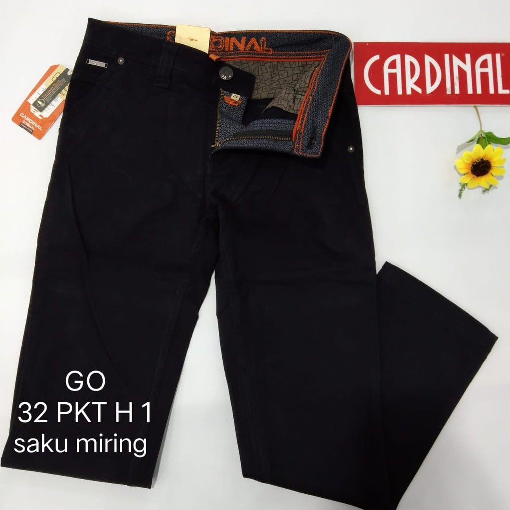 gof 32-PKT 1 CARDINAL CASUAL CELANA POCKETS PANJANG Celana Chino Pria Fashion Laki Brand Kekinian