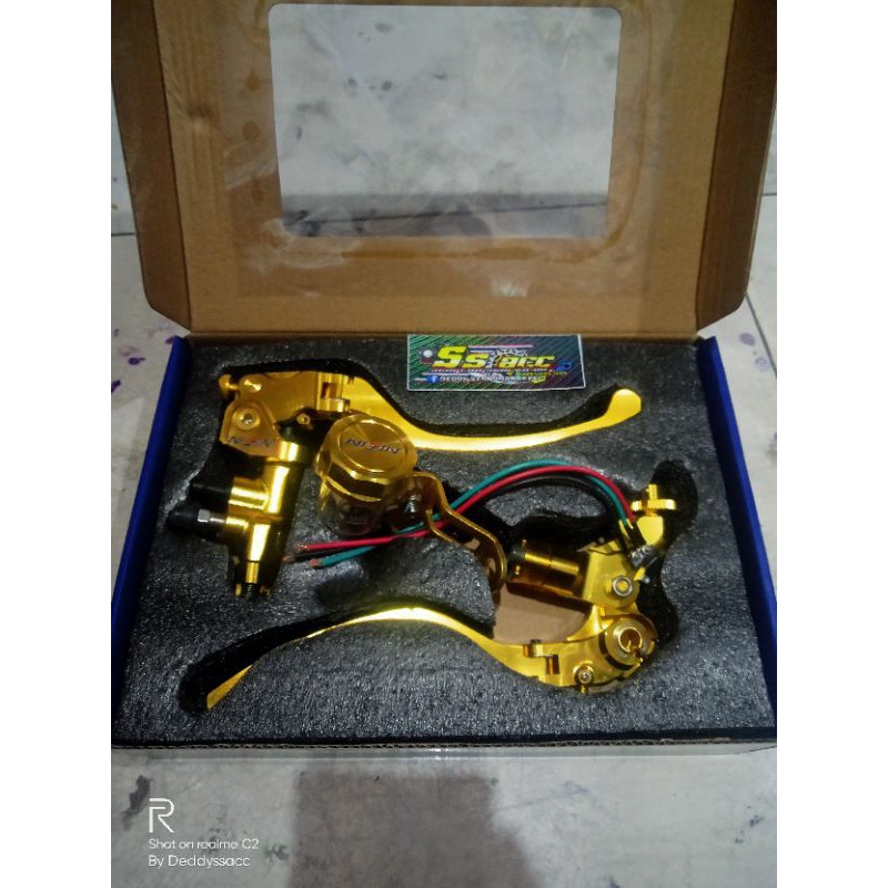 master rem Nissin full gold