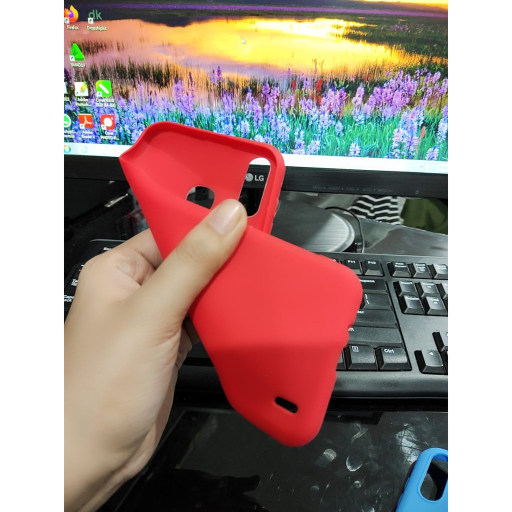 TPU MACARON Infinix Smart 4 X653 6.6 Inchi Softcase Silicon Candy Anti Noda No Logo Full Cover