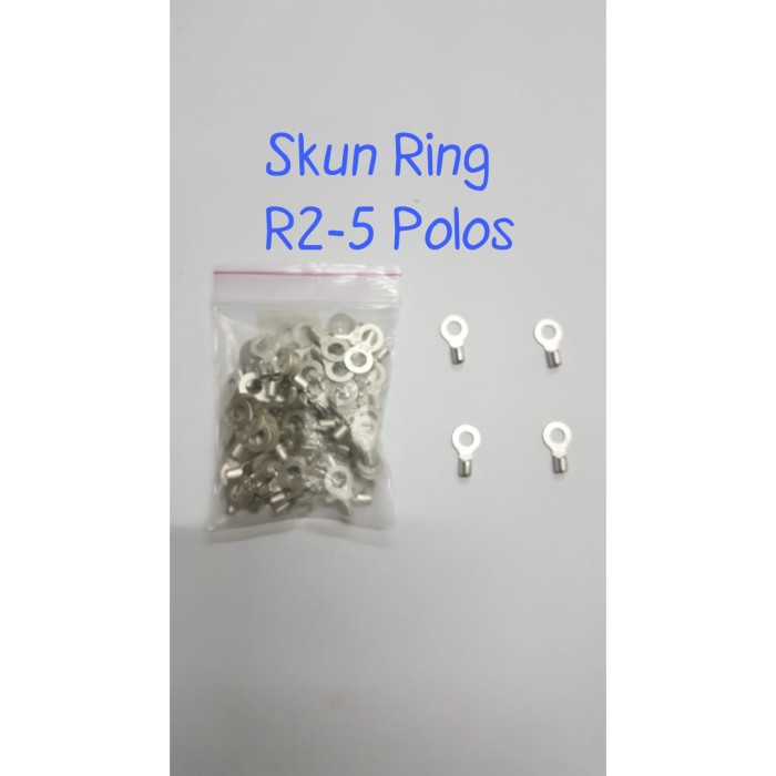 Skun Kabel Ring O Non Isolated 2-5 / Skun VR 2-5 POLOS / Skun 2.5mm / Skun Polos 2-5 Skun Ring