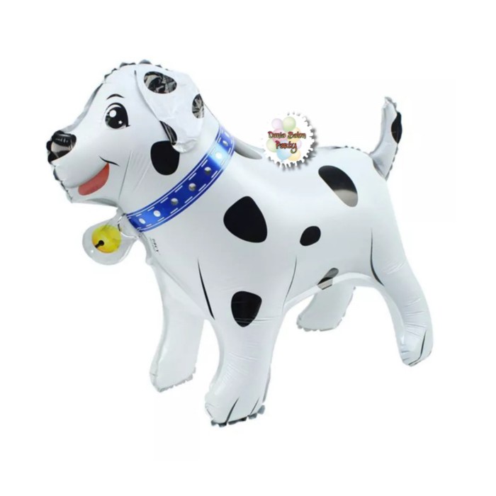 Balon Foil Hewan / Binatang Anjing Dalmation 3D Full Body / Animal Dog