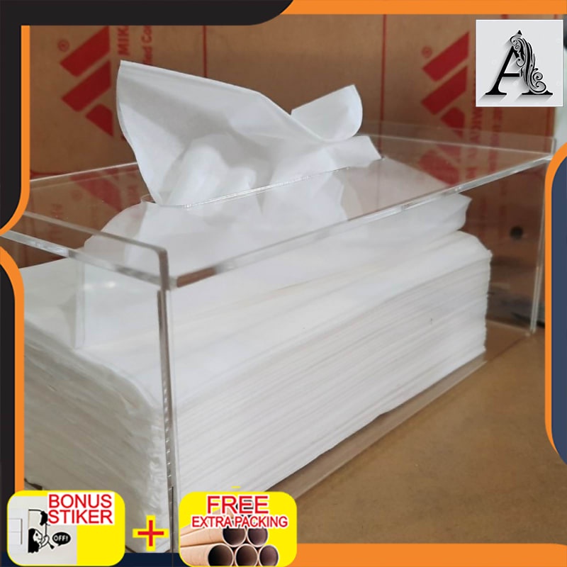 

Murah kotak tisu akrilik/tempat tisu acrylic/tisue holder/tisu acrylic