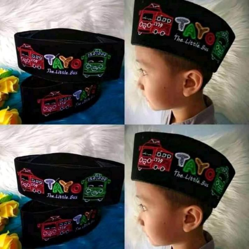 Kopyah Anak Bordir Tayo