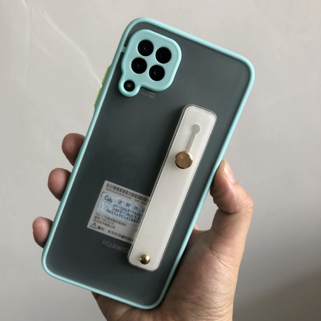 Case Bahan Akrilik Matte Dengan Lensa Kamera Untuk Huawei Nova 7i 5t 3i 7 Se P20 P30 Pro Y9 Prime 2019 Y9S