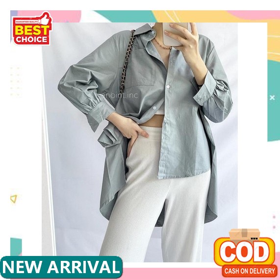 Oversize Kemeja Oslin / Oversize Kekinian / Kemeja Kekinian / Kemeja Terlaris / Kemeja Terbaru / Kem