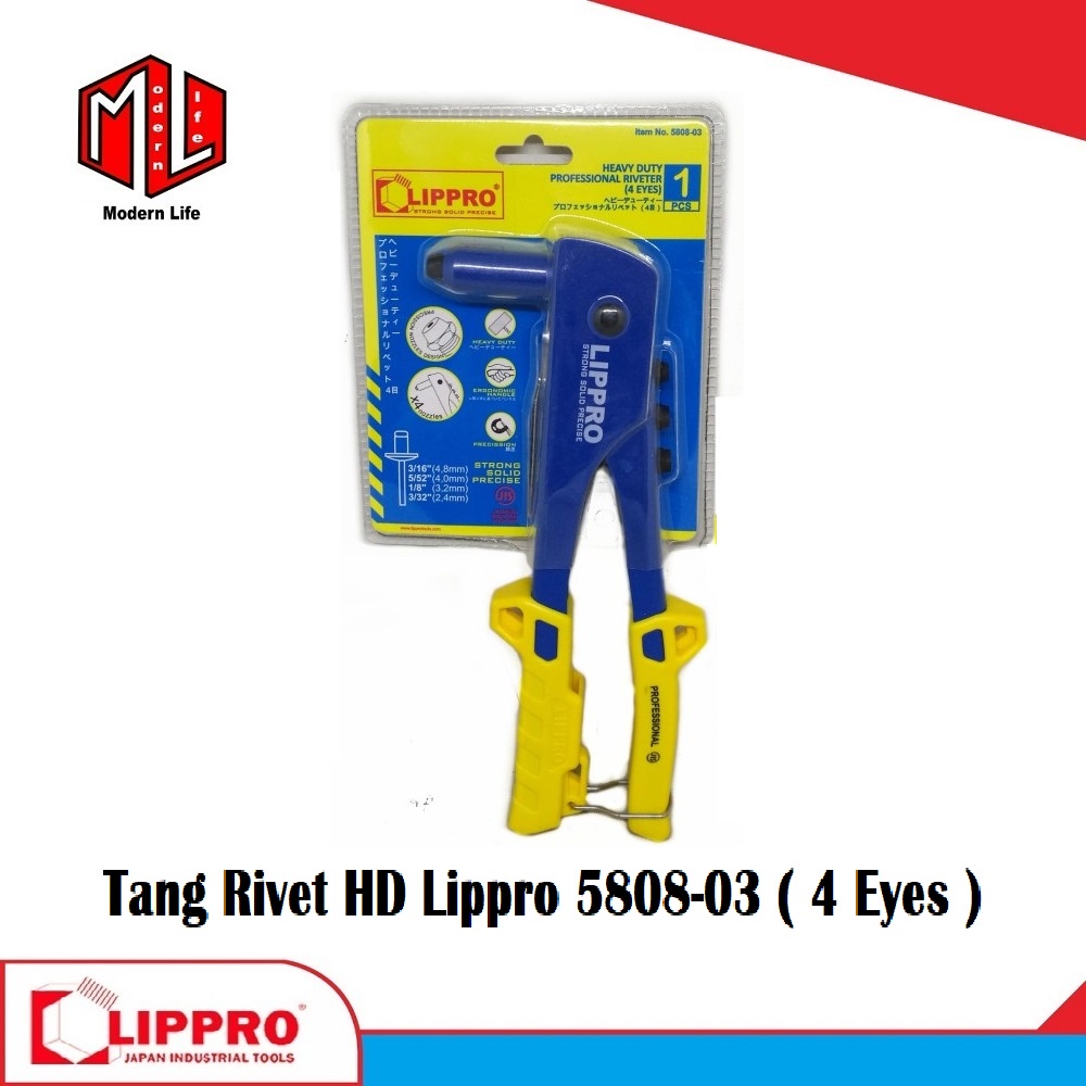 Tang Rivet Hand / Paku Ripet / Paku Tembak Manual LIPPRO Heavy Duty