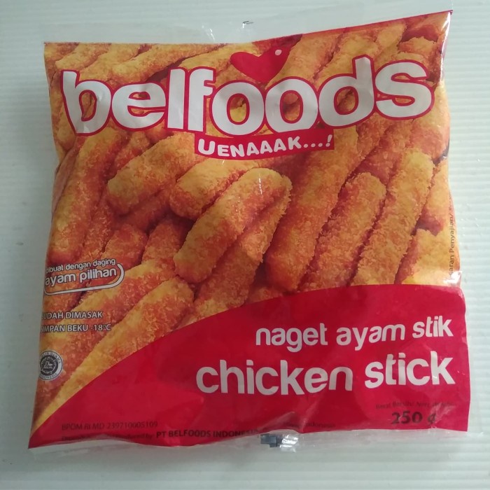 

Belfoods Chicken Stick 250gr