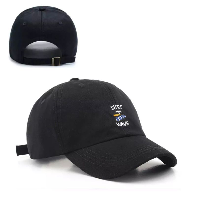 Black Special - Topi Pria Dan Wanita Super Premium Distro-Surf Wave