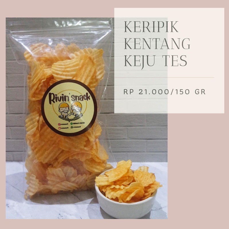 

KERIPIK KENTANG KEJU TES 150gr