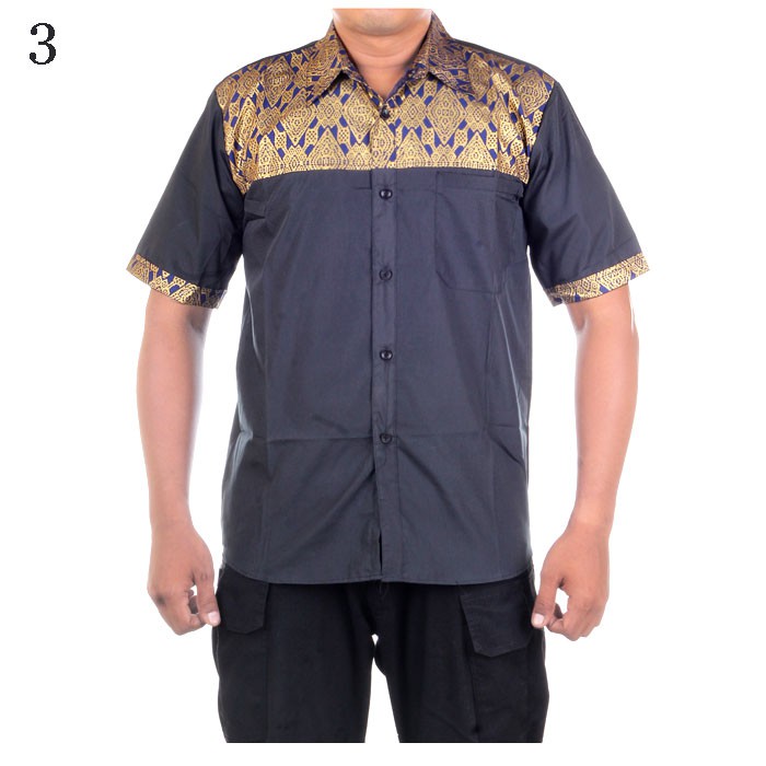 Kemeja Hem Batik Katun Mas Aji