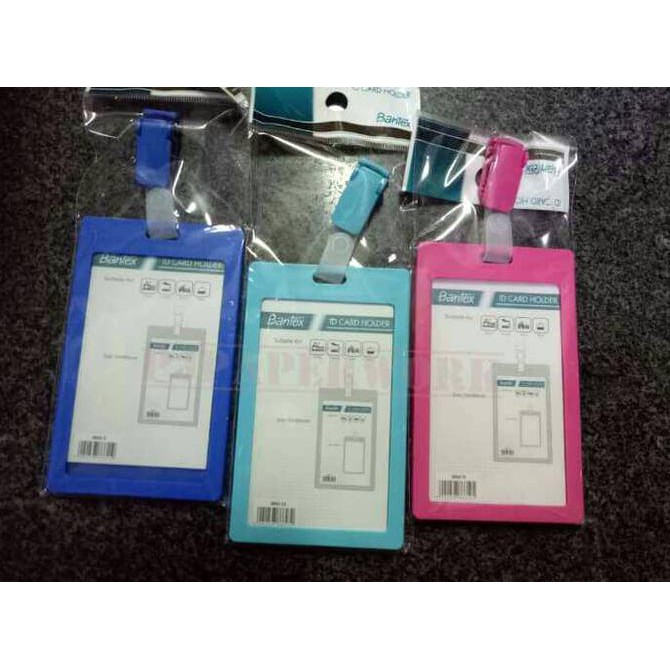 

ID CARD 1 SLOT+ CLIP NEW FRESH COLOUR BANTEX OKE PALING MURAH