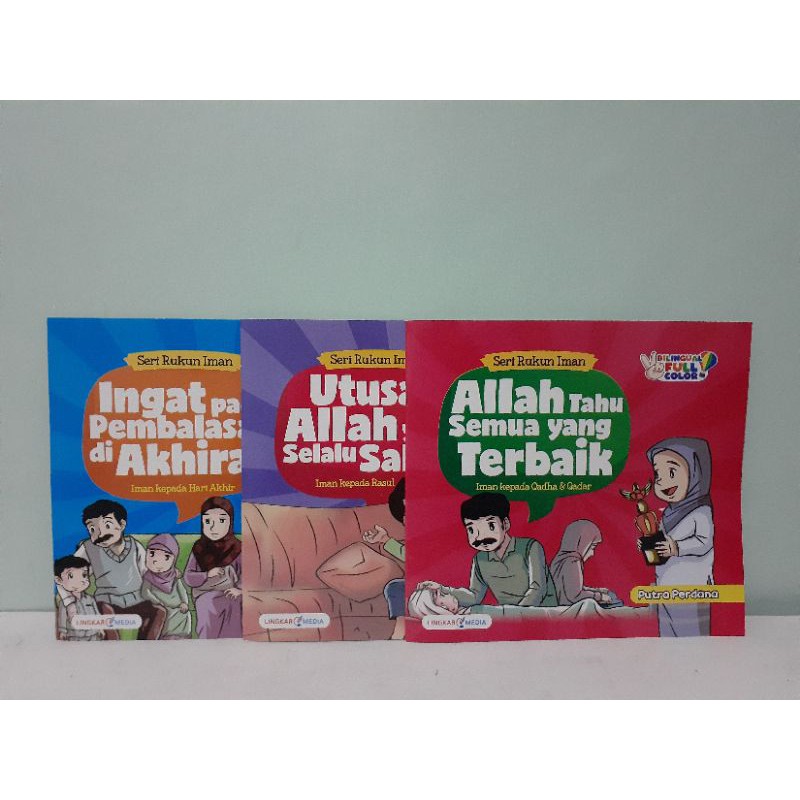 Buku Anak Buku Cerita Bilingual Seri Rukun Iman