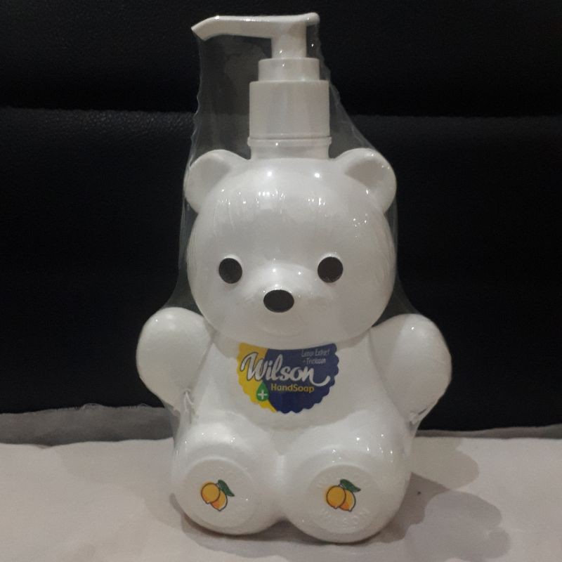 Wilson Hand soap Sabun Cuci Tangan baby bayi anti bakteri &amp; kuman 400ml Botol Beruang Lucu Termurah