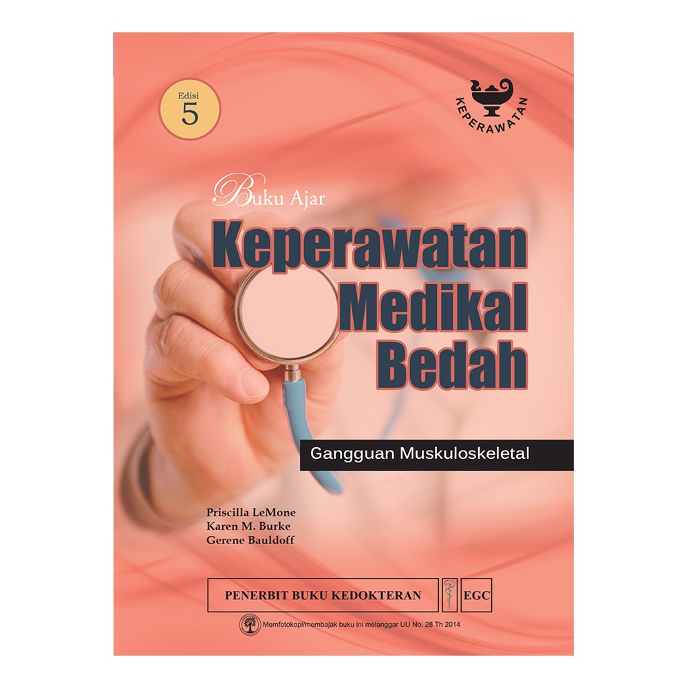 Buku Ajar Keperawatan Medikal Bedah Gangguan Muskuloskeletal Edisi 5
