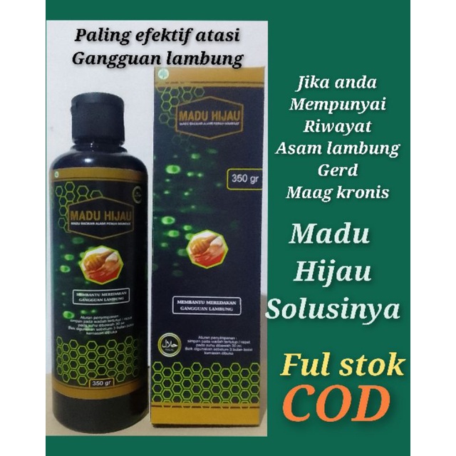 MADU HIJAU HERBAL ASLI ORIGINAL - EFEKTIF - OBAT SAKIT MAAG - ASAM LAMBUNG - GERD - RADANG LAMBUNG nyeri ulu hati sering masuk angin susah tidur kurang nafsu makan meningkat imun tubuh dan stamina tubuh menjaga kesehatan saat puasa lebaran-2
