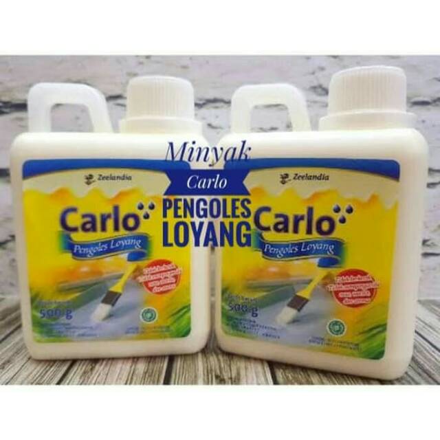 

Minyak Carlo Pengoles Loyang 500gr