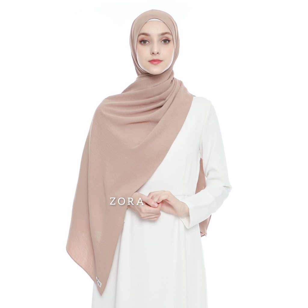 ZORA - Sabrina Pashmina 180x75  Crinkle Airflow - Hijab Wanita