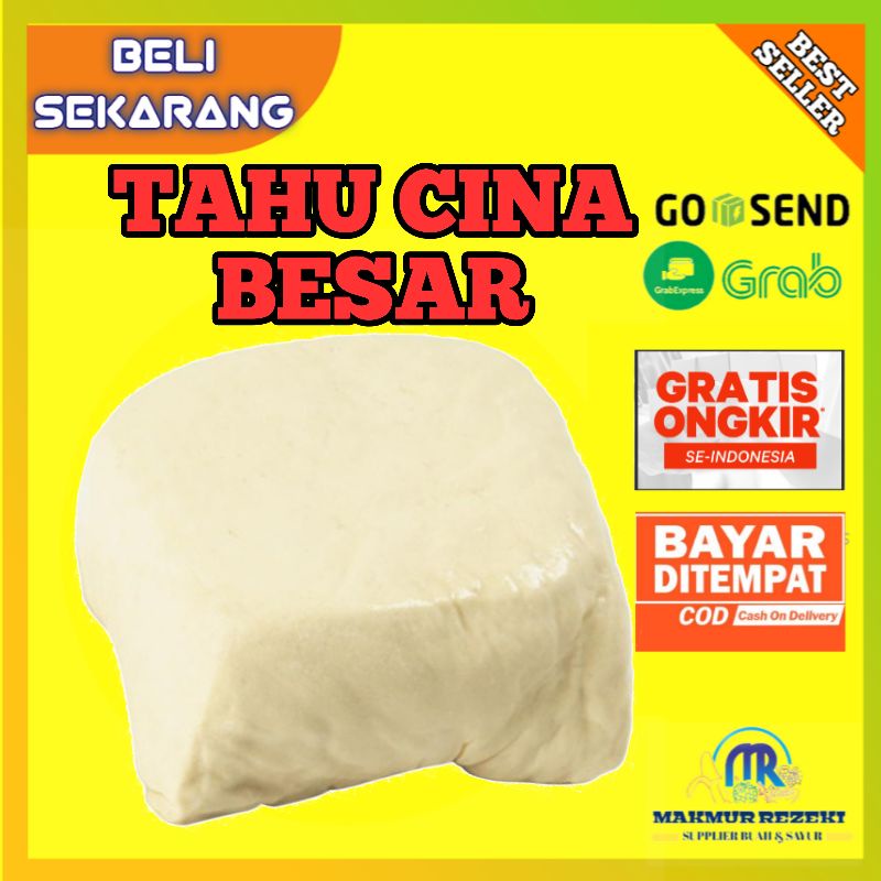 

TAHU CINA BESAR HARGA UNTUK 1 PCS