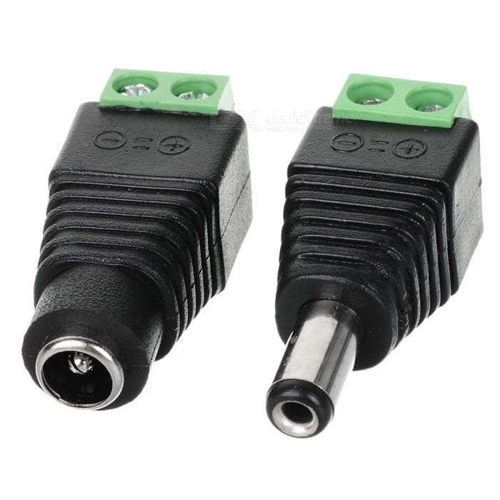 Konektor Jack DC Male Female 1 Pasang High Quality