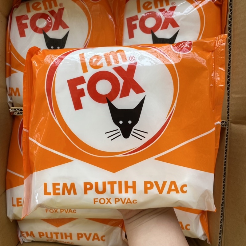 

LEM FOX 700G ukuran besar lem fox murah lem slime white glue bahan slime murah