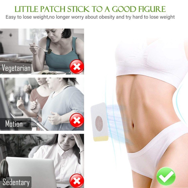 Slim patch koyo pelangsing ori  Pembakar Lemak 10PCS Burn fat fast Belly Button Sticker Detox Magnet