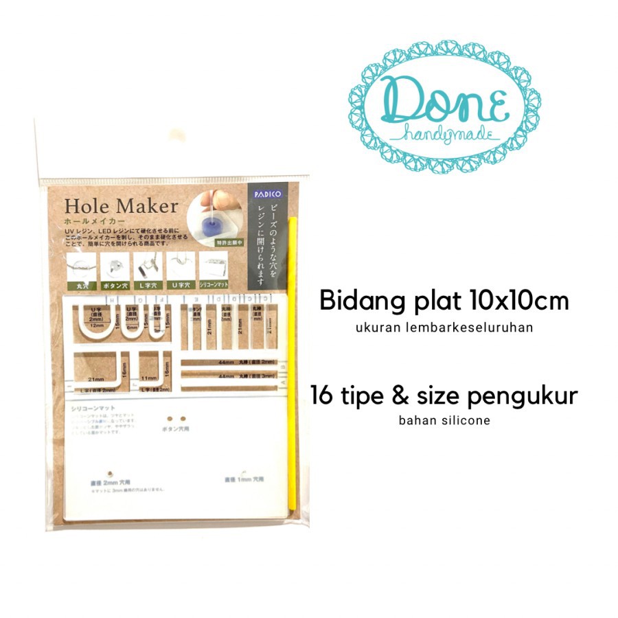 Padico hole maker alat bantu pembuat lubang resin hole maker