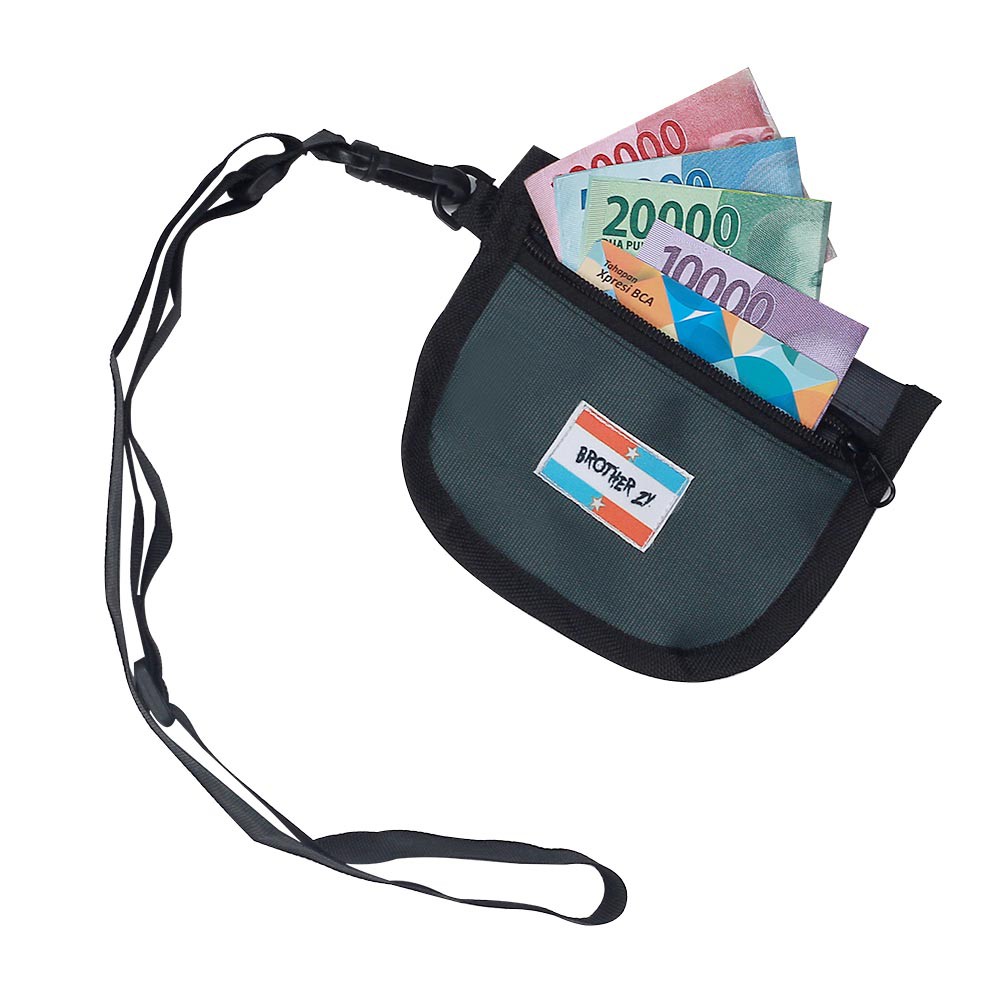 Toko Thabita Dompet Handphone Sako Hanging Wallet HP Kartu Kunci Gantung Leher Terma Tali Selempang Mini Neckbag