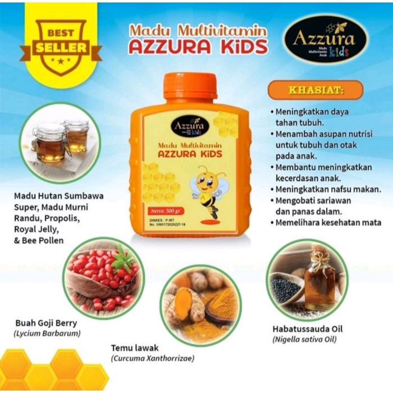 

Madu Azzura Kids 500 gr