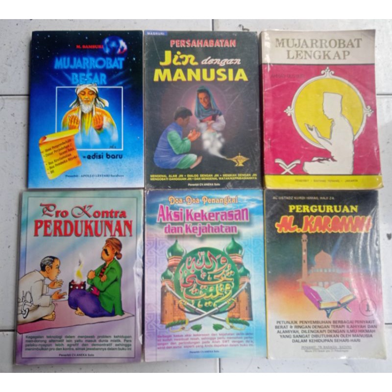 Mujarobat Besar,Perguruan Al Kharomah dll