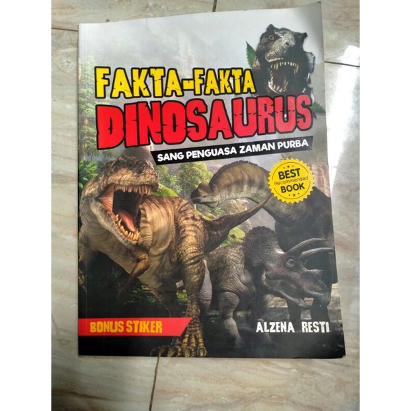 

PRELOVED BUKU 'FAKTA-FAKTA DINOSAURUS' - ALZENA RESTI