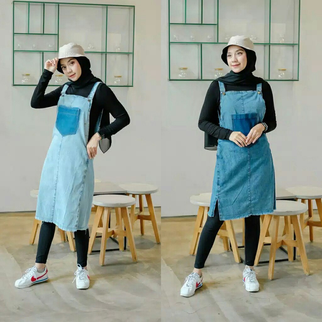 Bisa COD LORY OVERALL – Ootd Fashion Hits Pakaian wanita Overall jeans