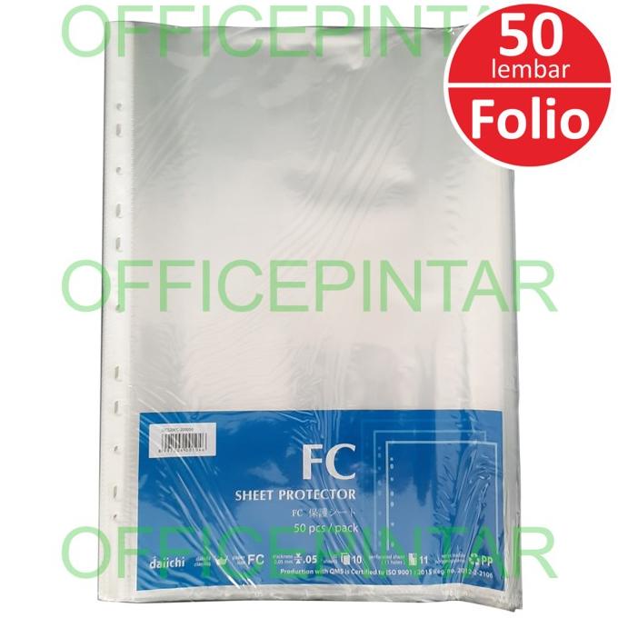 

NEW Sheet Protector / PP Pocket FC / folio Daiichi