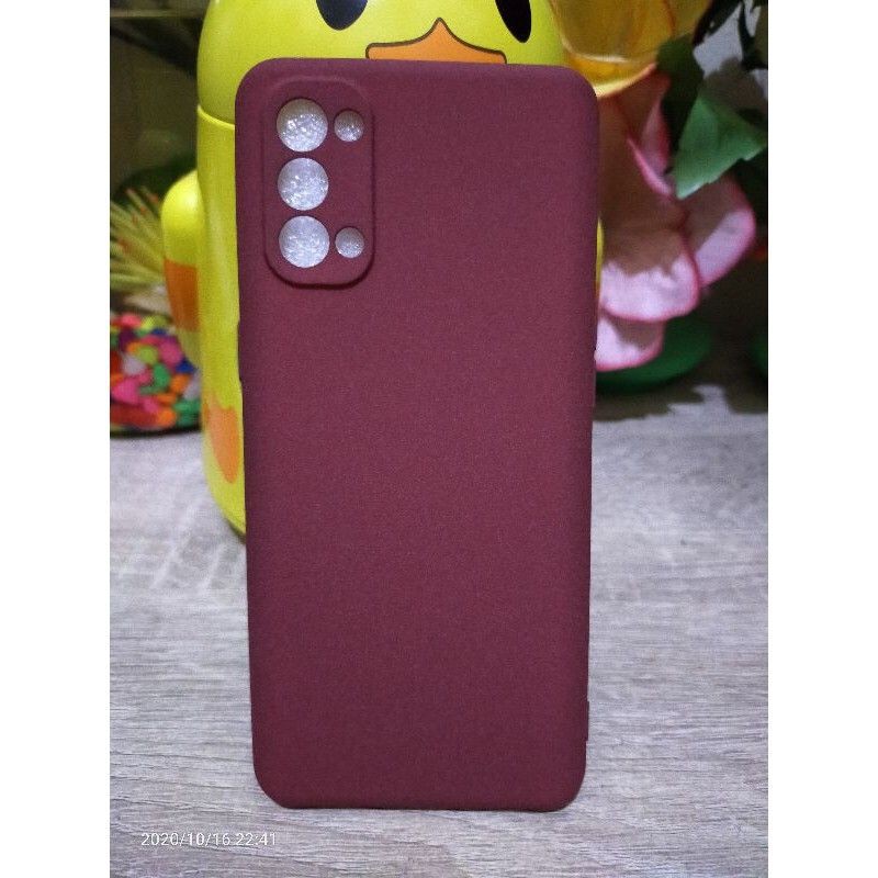 Oppo Reno 4 / Reno 5 Softcase Premium Matte Anti Fingerprin Silikon Cover Soft Case Reno4 / Reno5