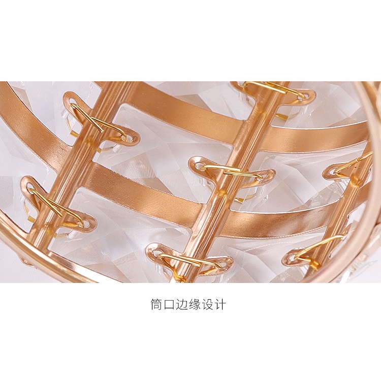 【 COD 】Tempat Kuas Nail art Kristal / Brush Holder Crystal / Brush Storage / Tempat Pena / Crystal Glass