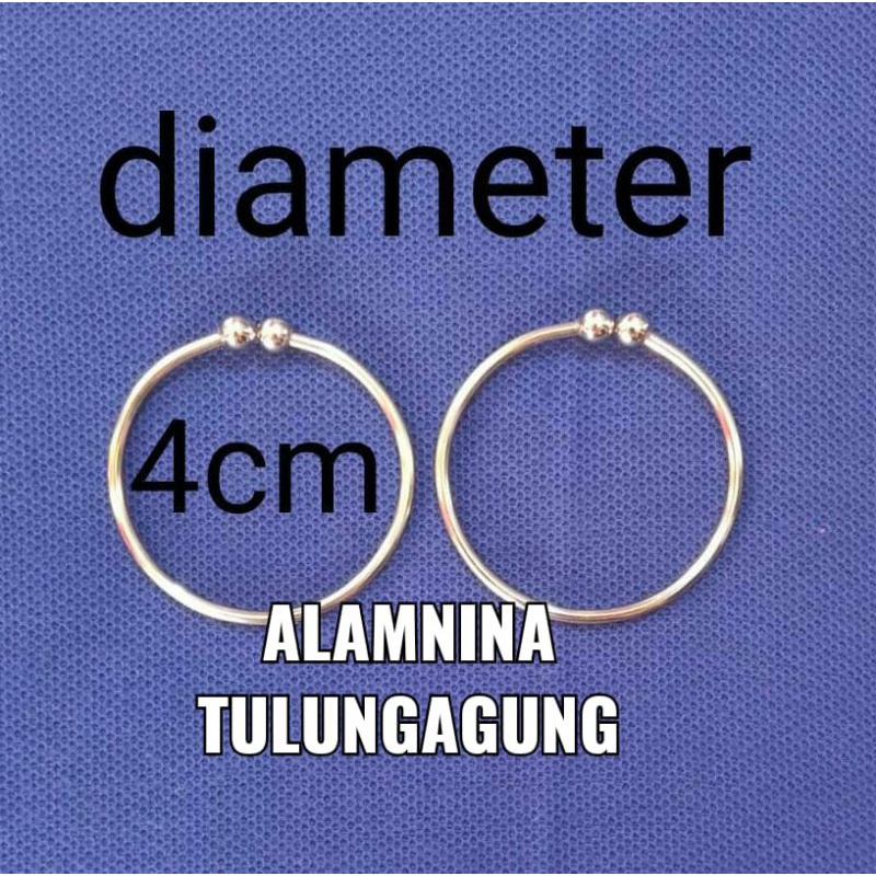 gelang tangan silver bayi