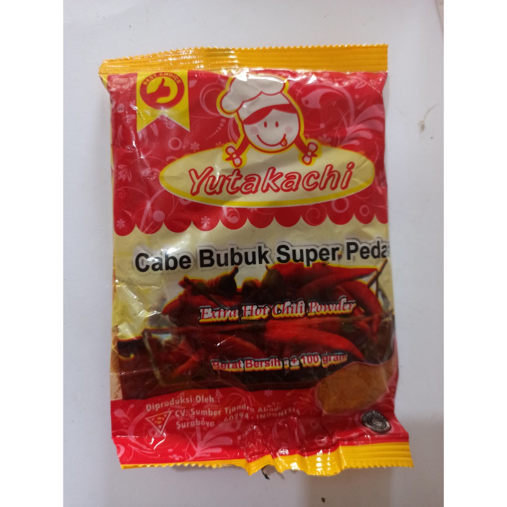 

Cabe bubuk Yutakachi 100gr