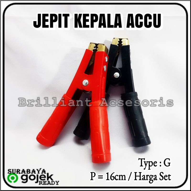 Jepit Aki Besar - Jepit Kepala Aki Accu - Jumper Aki Accu