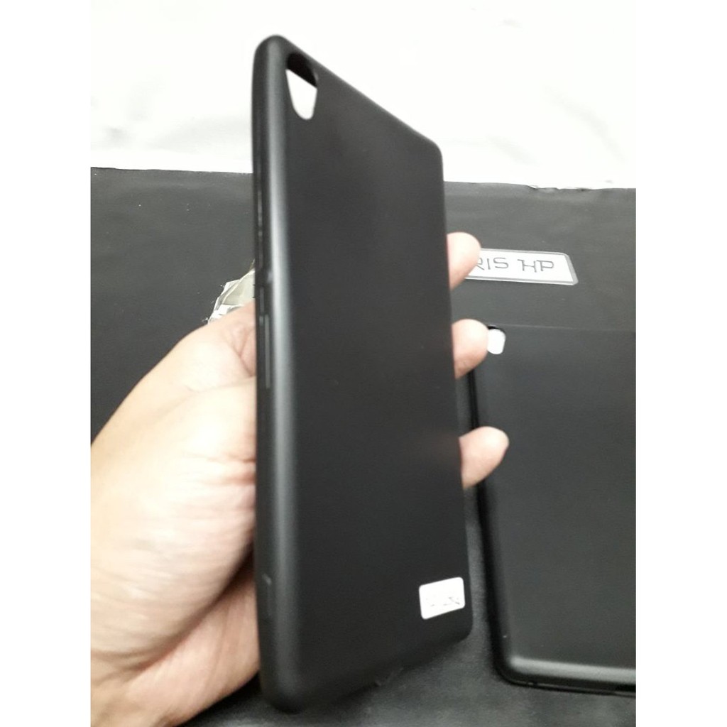 Slim Black Mate Sony Xperia XA Ultra Dual F3212 F3216 6.0 inchi SoftCase Anti Glare Anti Sidik Jari