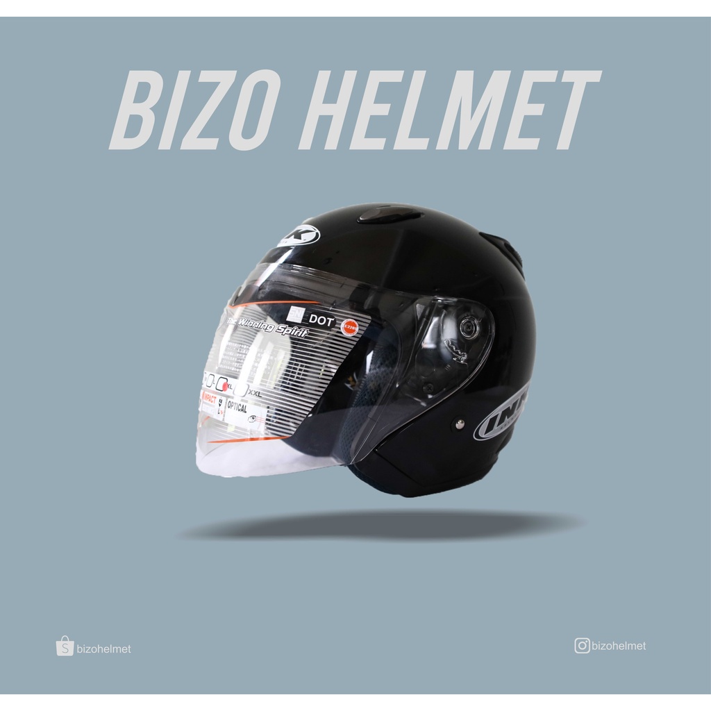 Helm INK original centro-BLACK MET