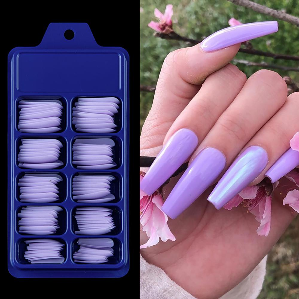 Mxbeauty Alat Nail Art Acrylic Candy Color Manicure Matte Kuku Palsu Ekstensi