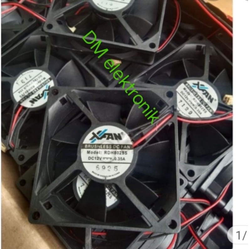 fan DC 8cm fan dc 8×8