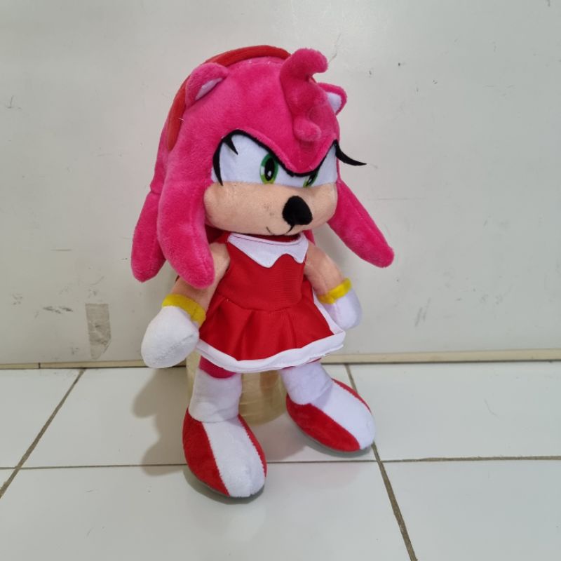 Boneka AMY ROSE The Hedgehog M (Sonic)