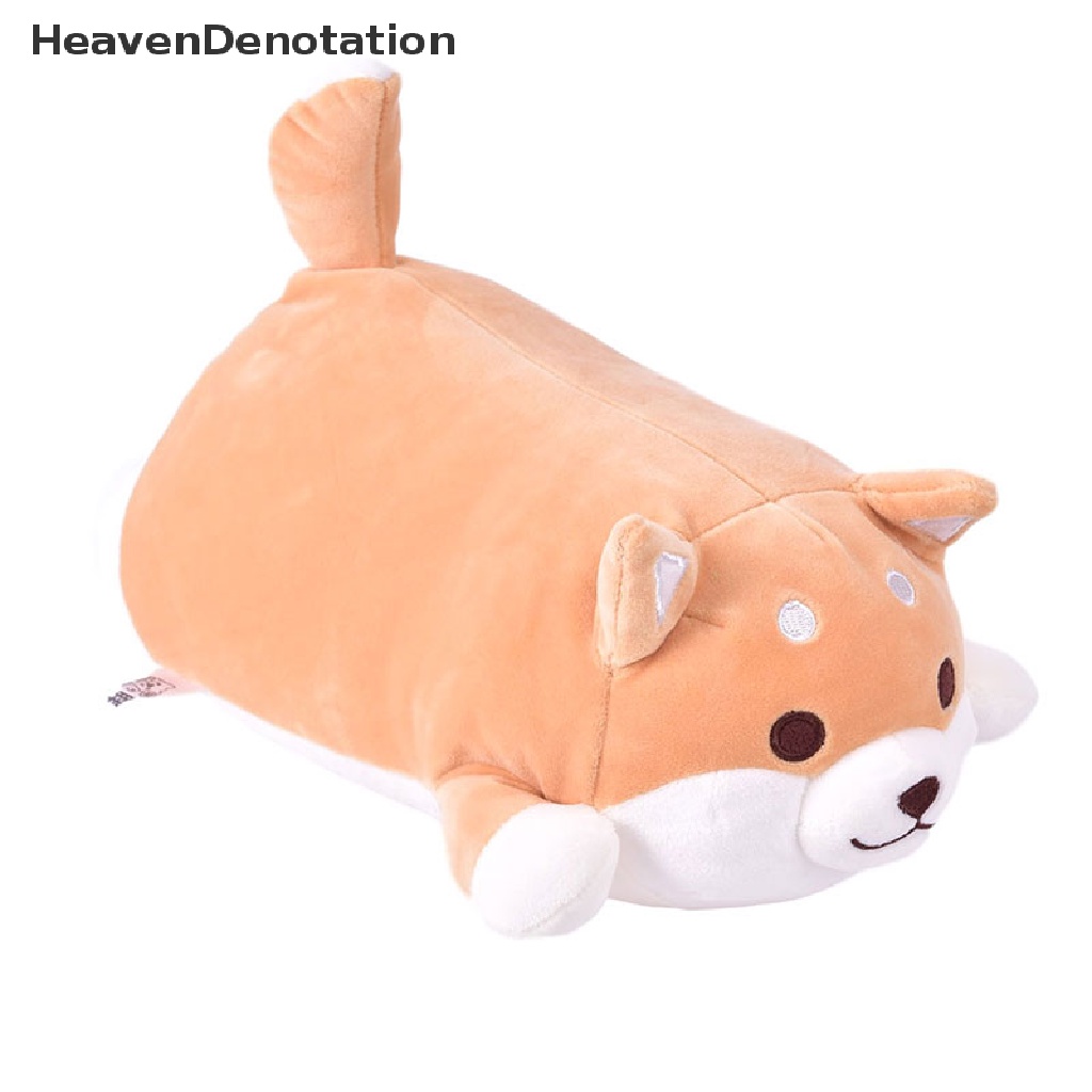 (Heavendenotation) Boneka Anjing Corgi Shiba Inu Bahan Plush Ukuran 40cm