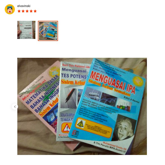 Buku SKS: Paket Menguasai Ipa Sistem Kebut Semalam / Buku Sks Ipa Sbmptn / Buku Utbk Saintek-2