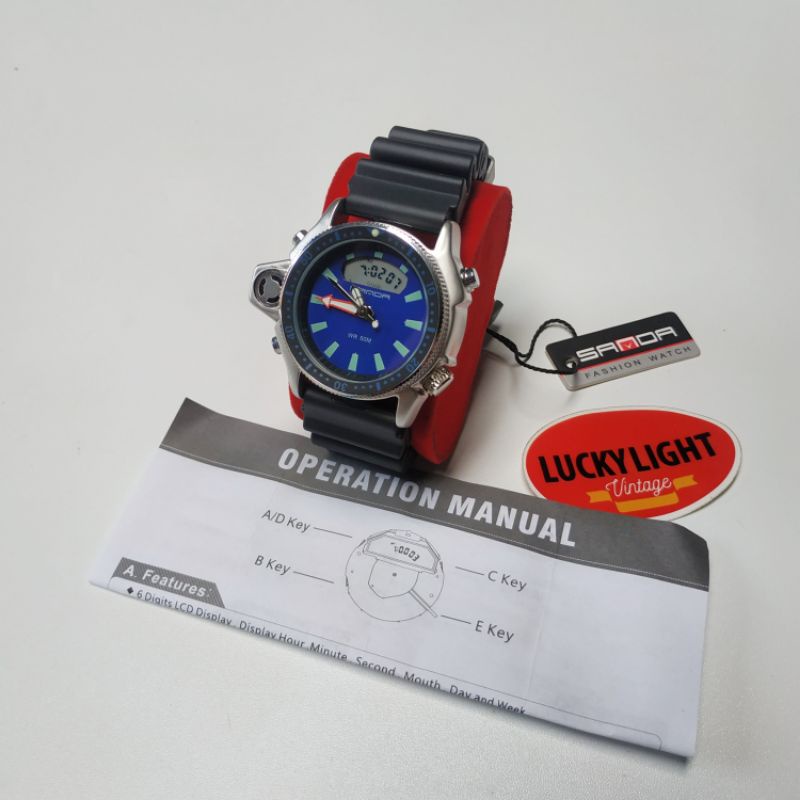 JAM TANGAN DIVER STYLE Sanda watch homage citizn aqualand