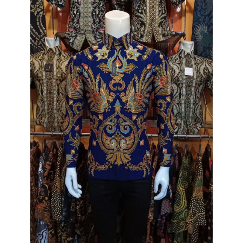 KEMEJA BATIK ALISAN SLIMFIT | KEMEJA BATIK QUEEN JAYA | ALISAN KEMEJA BATIK