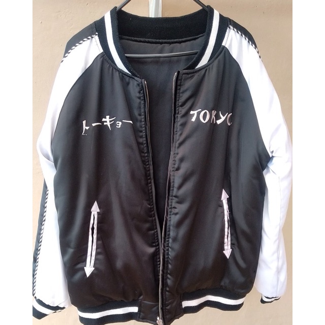 Jaket sukajan reversible