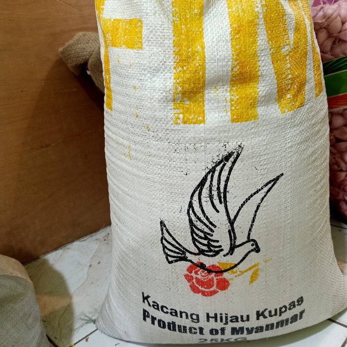 

q20w1q1qw Kacang Hijau Ijo Kupas 1Kg 1000 G Gram Import Kualitas Grade A Dscscv