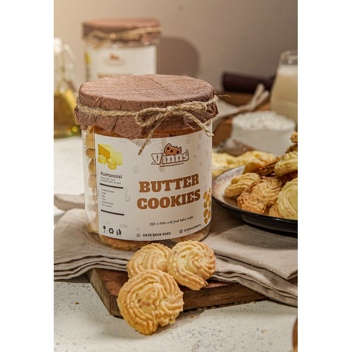 

Vinns Butter Cookies | Butter Kukis | Kue Kering